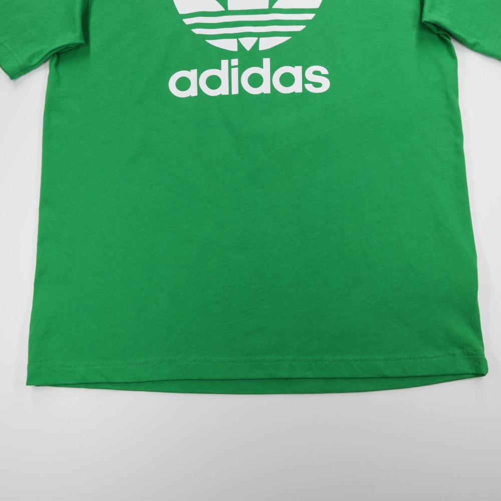 Adidas Originals Men's‎ Crew Neck Short Sleeve Adicolor Trefoil Tee Green Size M - Picture 3 of 8